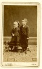 Die Geschwister Fritz und Gertrud Kaußmann 1882